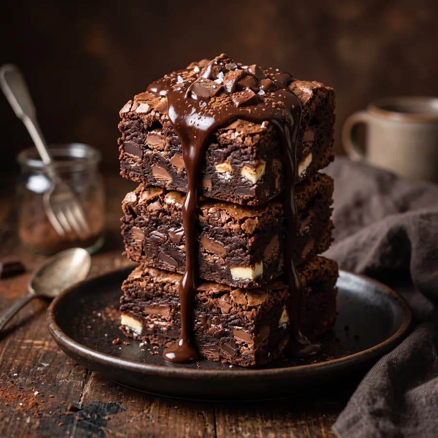 Triple Chocolate Brownie